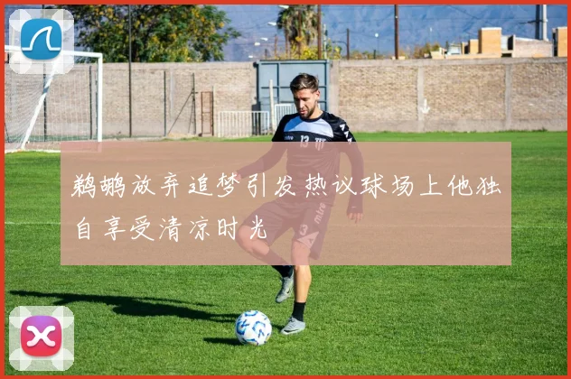 鹈鹕放弃追梦引发热议球场上他独自享受清凉时光