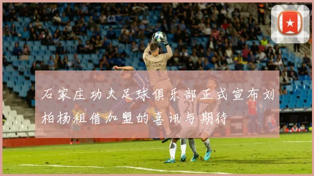 石家庄功夫足球俱乐部正式宣布刘柏杨租借加盟的喜讯与期待