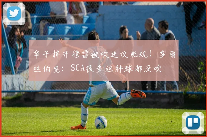 华子挤开穆雷被吹进攻犯规！多丽丝伯克：SGA很多这种球都没吹